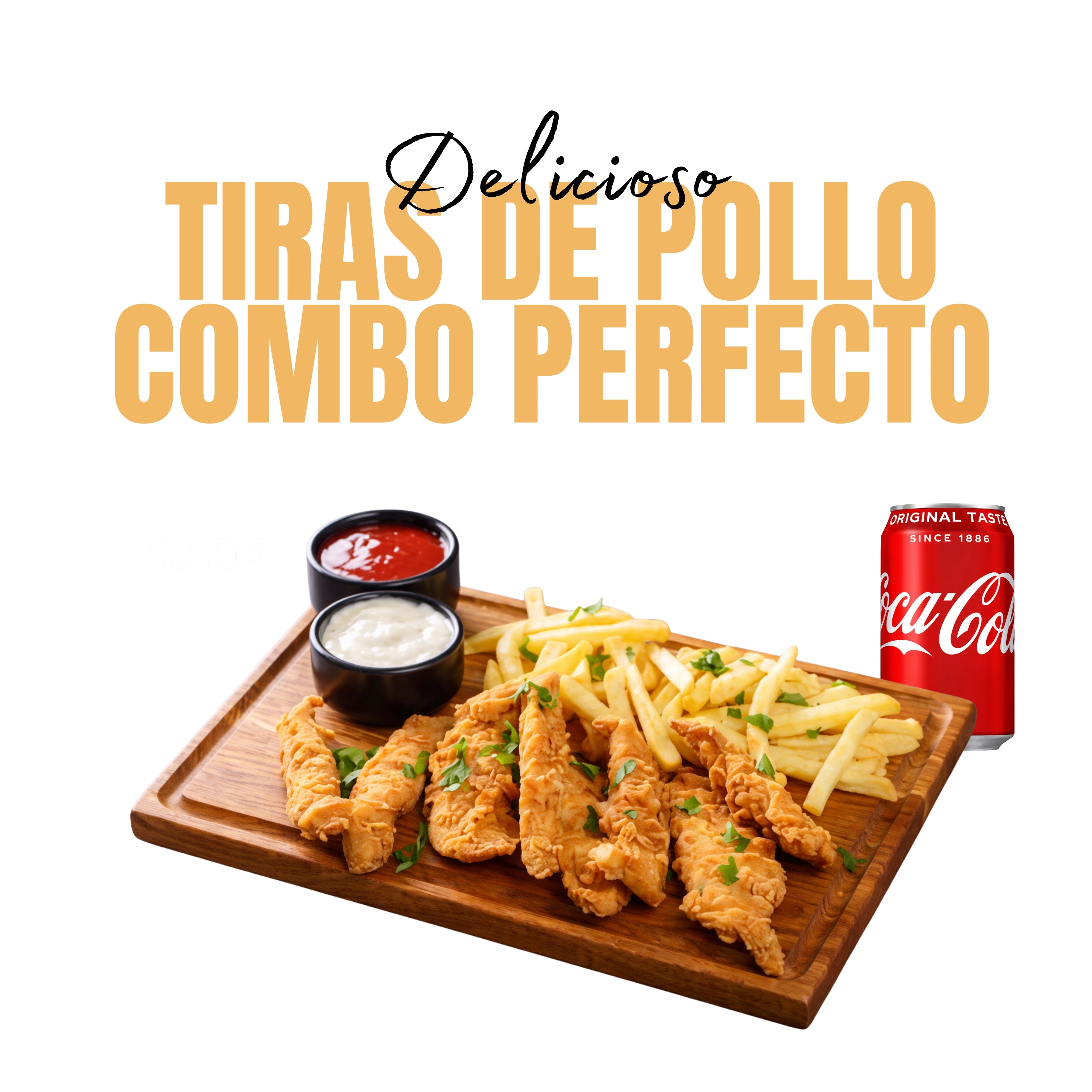 Tiras de Pollo Combo Perfecto