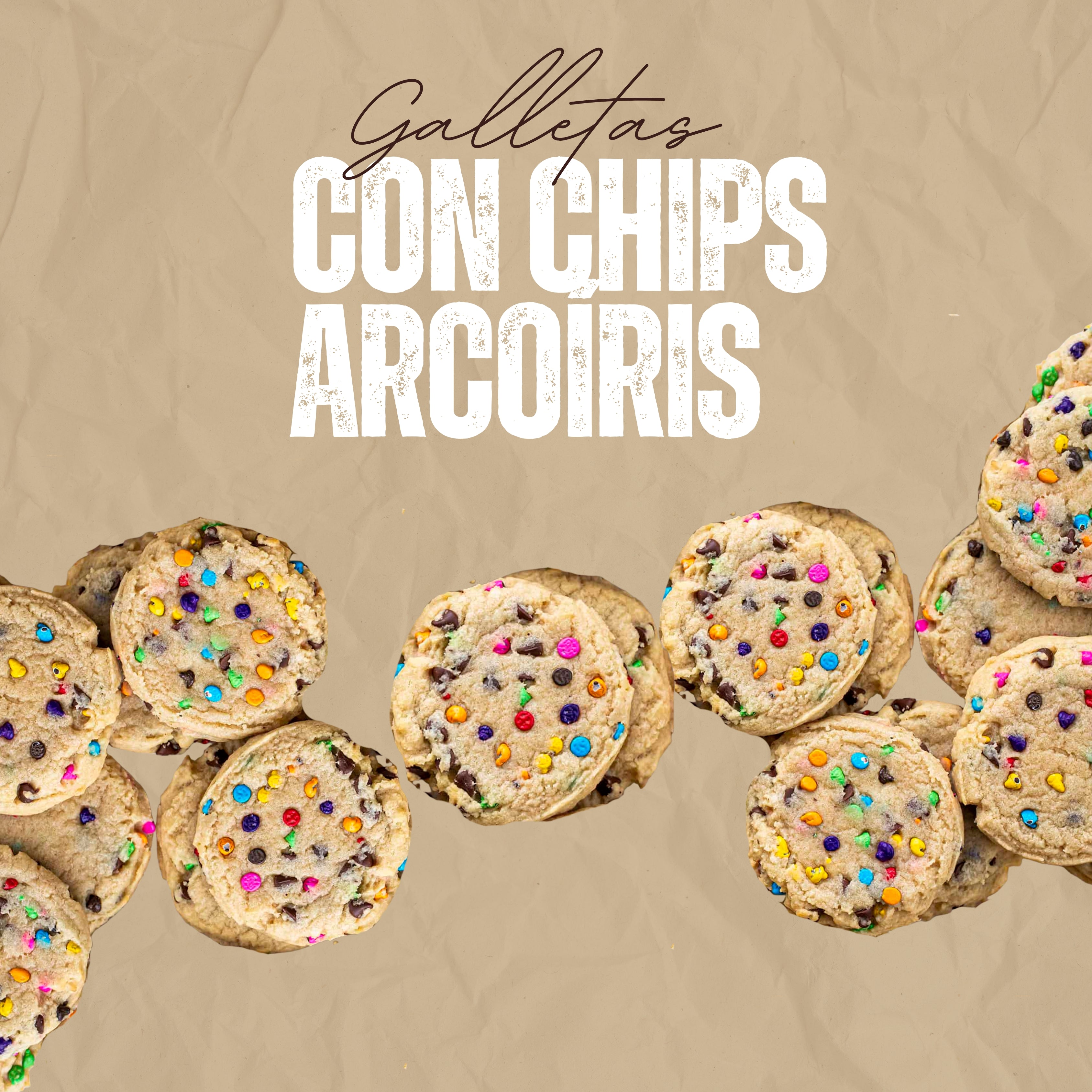 Rainbow Chip Cookies
